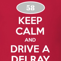 Keep Calm and Drive A 1958 Chevy Delray T Shirt