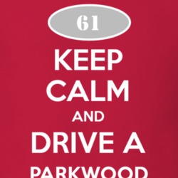 Keep Calm and Drive A 1961 Chevy Parkwood T Shirt