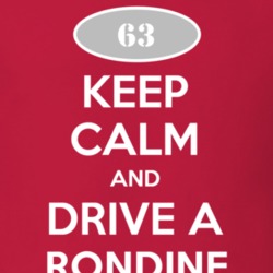 Keep Calm and Drive A 1963 Chevy Rondine T Shirt