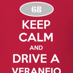 Keep Calm and Drive A 1968 Chevy Veraneio T Shirt