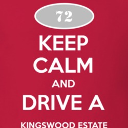 Keep Calm and Drive A 1972 Chevy Kingswood Estate T Shirt