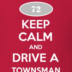 Keep Calm and Drive A 1972 Chevy Townsman T Shirt