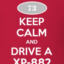 Keep Calm and Drive A 1973 Chevy XP-882 T Shirt
