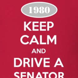 Keep Calm and Drive A 1980 Chevy Senator T Shirt