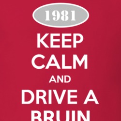 Keep Calm and Drive A 1981 Chevy Bruin T Shirt