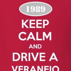 Keep Calm and Drive A 1989 Chevy Veraneio T Shirt