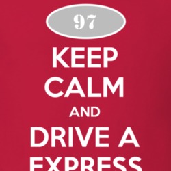 Keep Calm and Drive A 1997 Chevy Express T Shirt