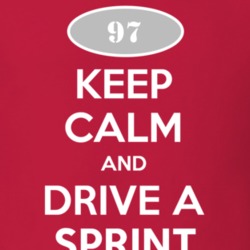 Keep Calm and Drive A 1997 Chevy Sprint T Shirt