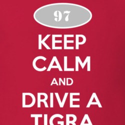 Keep Calm and Drive A 1997 Chevy Tigra T Shirt