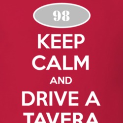 Keep Calm and Drive A 1998 Chevy Tavera T Shirt