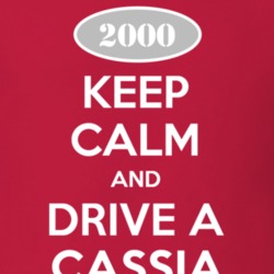 Keep Calm and Drive A 2000 Chevy Cassia T Shirt