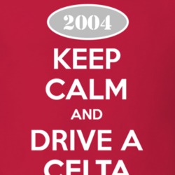 Keep Calm and Drive A 2004 Chevy Celta T Shirt