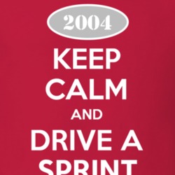 Keep Calm and Drive A 2004 Chevy Sprint T Shirt