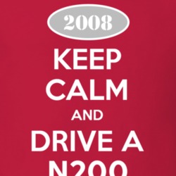 Keep Calm and Drive A 2008 Chevy N200 T Shirt