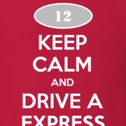 Keep Calm and Drive A 2012 Chevy Express T Shirt