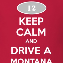 Keep Calm and Drive A 2012 Chevy Montana T Shirt