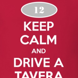 Keep Calm and Drive A 2012 Chevy Tavera T Shirt