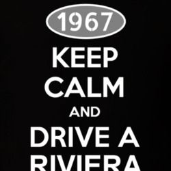 Keep Calm And Drive A 1967 Buick Riviera T Shirt