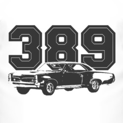 1966 Pontiac GTO as in The Monkeys TV Series With Engine Size Faded Lo