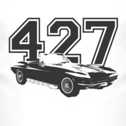 1967 Chevrolet Sting Ray L88 427 Convertible With Engine Size Faded Lo