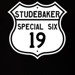 1919 Studebaker Special Six Highway Route Sign T Shirt