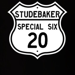 1920 Studebaker Special Six Highway Route Sign T Shirt
