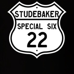1922 Studebaker Special Six Highway Route Sign T Shirt