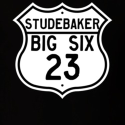 1923 Studebaker Big Six Highway Route Sign T Shirt