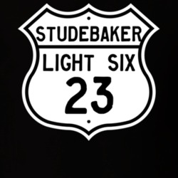 1923 Studebaker Light Six Highway Route Sign T Shirt
