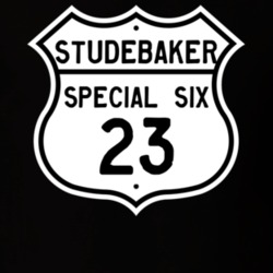 1923 Studebaker Special Six Highway Route Sign T Shirt
