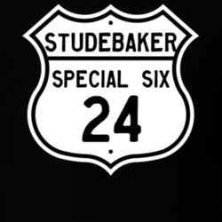 1924 Studebaker Special Six Highway Route Sign T Shirt