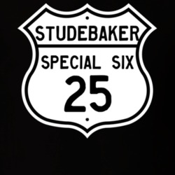 1925 Studebaker Special Six Highway Route Sign T Shirt