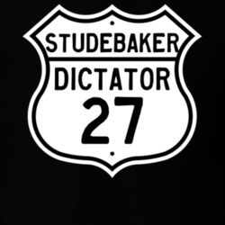 1927 Studebaker Dictator Highway Route Sign T Shirt