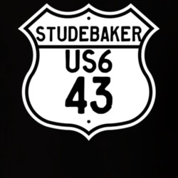 1943 Studebaker US6 Highway Route Sign T Shirt