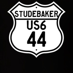 1944 Studebaker US6 Highway Route Sign T Shirt