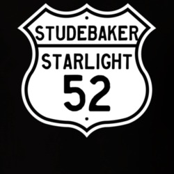 1952 Studebaker Starlight Highway Route Sign T Shirt