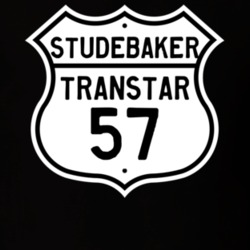 1957 Studebaker Transtar Highway Route Sign T Shirt