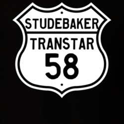 1958 Studebaker Transtar Highway Route Sign T Shirt