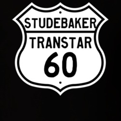 1960 Studebaker Transtar Highway Route Sign T Shirt