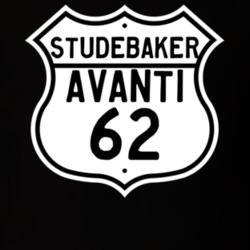 1962 Studebaker Avanti Highway Route Sign T Shirt