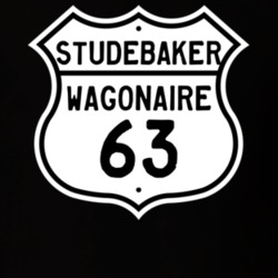 1963 Studebaker Wagonaire Highway Route Sign T Shirt