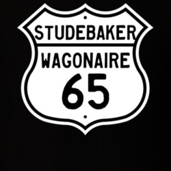 1965 Studebaker Wagonaire Highway Route Sign T Shirt