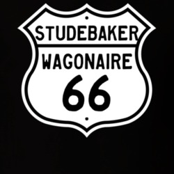 1966 Studebaker Wagonaire Highway Route Sign T Shirt