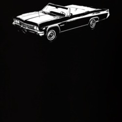 1966 CHEVY IMPALA SS Converitable Side View Dark Shirt