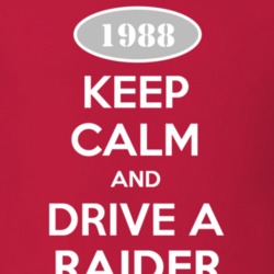 Keep Calm and Drive A 1988 Dodge Raider T Shirt