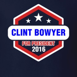 Clint Bowyer For President T Shirt