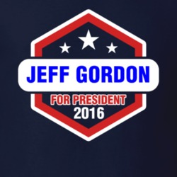 Jeff Gordon For President T Shirt