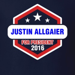 Justin Allgaier For President T Shirt