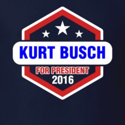 Kurt Busch For President T Shirt