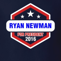 Ryan Newman For President T Shirt